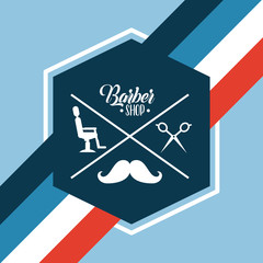 barber shop illustration icon vector design graphic