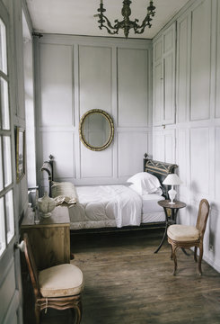 Bedroom in Private Chateau