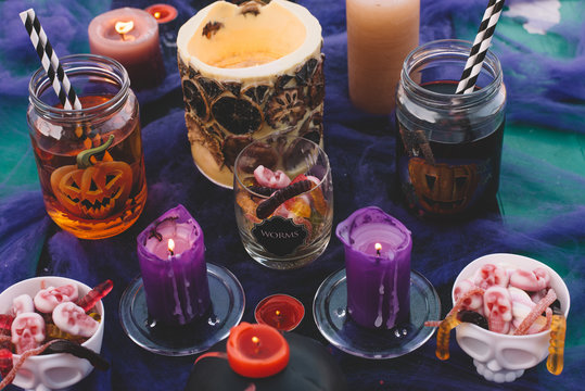 Halloween Table Decor