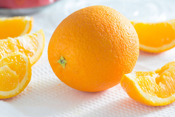 Fresh oranges