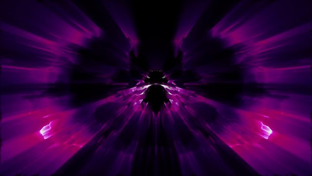 A looping animation of a Rorschach inspired background.