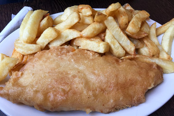 traditional fish and chips
