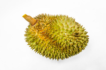 Fruit, Durian on white background
