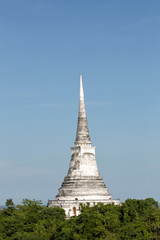 A great pagoda on the hill