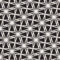Vector seamless cross tiling pattern. Modern stylish geometric texture. Repeating mosaic abstract background