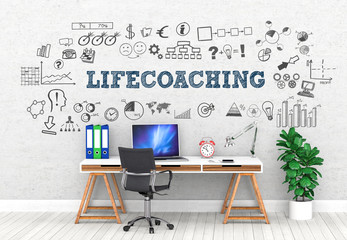 Livecoaching/ Office / Wall / Symbol
