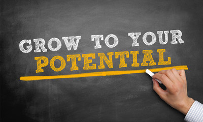 Grow to your Potential / Blackboard