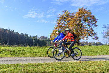 aktiv in den Herbst mit dem Mountainbike