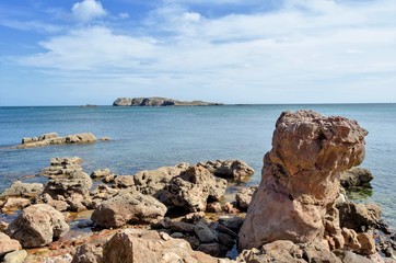 Fototapeta na wymiar View of beach, Portugal .