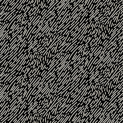 Seamless monochrome lines vector pattern.