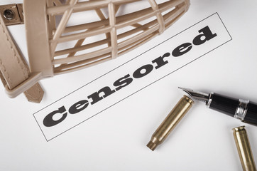 Press freedom concept