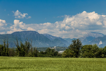 Fototapeta premium Stara wieś na włoskiej wsi