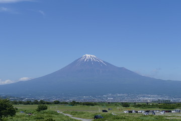 富士山　富士川　蒲原