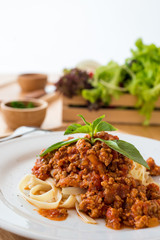 Pasta Pork Tomato Sauce