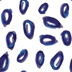 Abstract digital painting seamless pattern