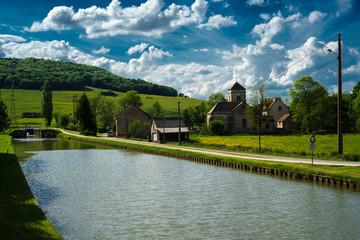 F, Burgund, Canal de Bourgogne bei Crugey