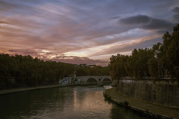 Naklejka premium Rome Tevere