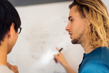 Tech Start-up Founders Working