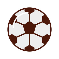 brightly soccer ball cartoon vector graphic design