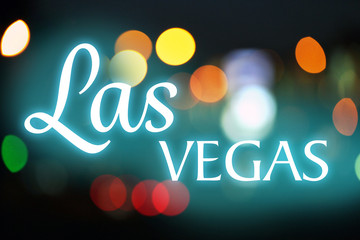 Abstract blurred night lights background