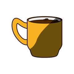 Delicious coffee cup icon vector illustration graphic design