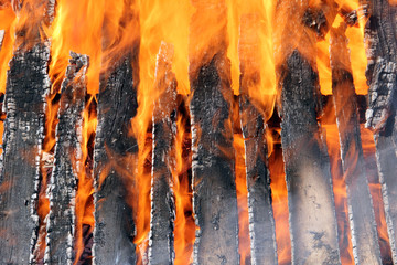 Structure Fire Background