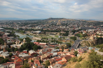 Fototapeta na wymiar Stadtzentrum Tiflis