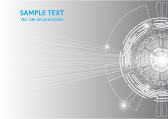 Obraz premium purple abstract vector background digital technology concept