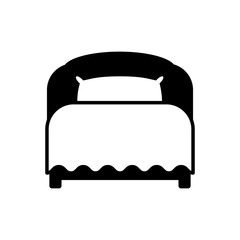 Bed room symbol icon vector illustration graphic design