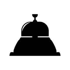 Hotel ring bell icon vector illustration graphic design