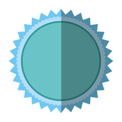 seal stamp icon over white background vector illustration