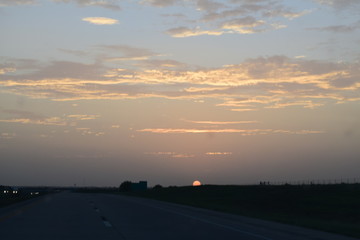 Sunset clouds