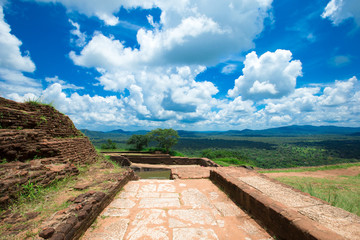 Sigiriya Lion Rock Fortress in Sri Lanka