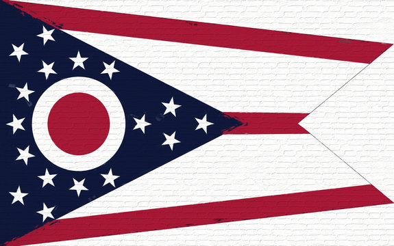 Flag of Ohio Wall