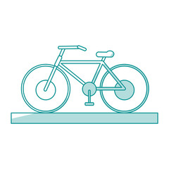 Fototapeta premium bycicle shadow illustration icon vector design graphic