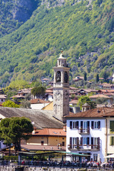 Fototapeta na wymiar Chiesa di San Stefano in Lenno