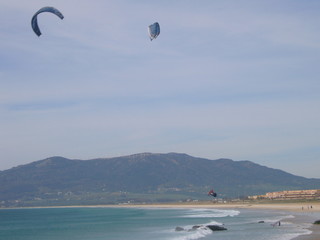 Kiter in Tarifa