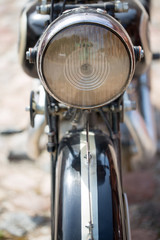 Fototapeta na wymiar Old motocycle