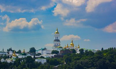 Fototapeta na wymiar heritage ancient cathedral monastery and museum Kiev Ukraine