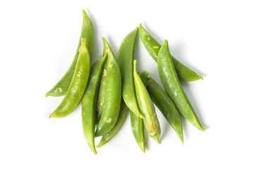 Peas isolated