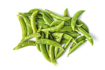 Peas isolated