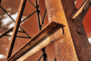 Steel structures - rust 1