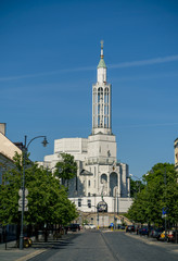 Fototapeta na wymiar St. Roch Roman Catholic Church in Bialystok