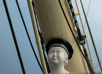 Knabe mit Matrosenmütze, Museum Schiff Hamburg 