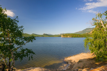 Borovoe lake. National park Burabay. Kazakhstan.