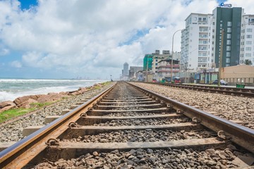 Fototapeta premium Marine drive Colombo 