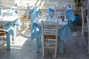 Summer cafe