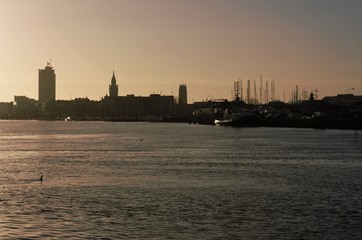 Dunkerque, vista dal porto grande
