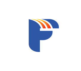 Letter F logo
