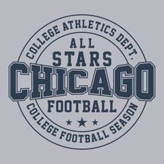 graphic for shirt and print all star chicago